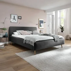 Bedkader MATTI Aspen Antraciet 160x200