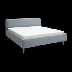 Bedkader MATTI Aspen Ijsblauw 160x200