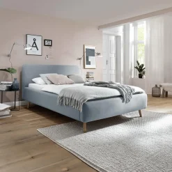 Bedkader MATTI Aspen Ijsblauw 160x200