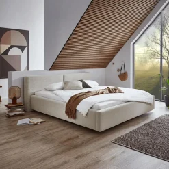 Bedkader NIKLAS Poso Beige 160x200