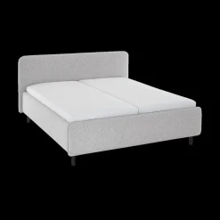 Bedkader ZEGER Lichtgrijs 160x200