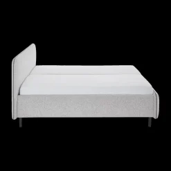 Bedkader ZEGER Lichtgrijs 160x200