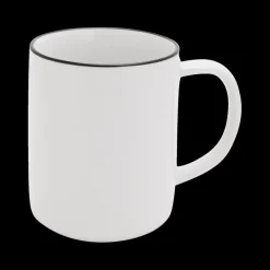 Beker SEPS 34cl Wit/Rand Zwart