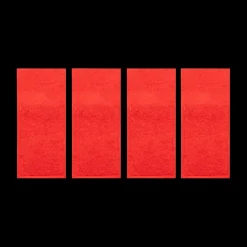 Bestekhouders S/4 XMASS Kerstoutfit Rood