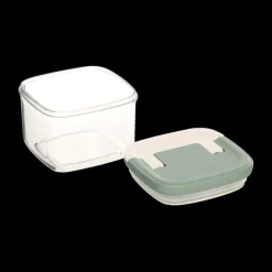 Bewaardoos ENNI Vierkant 450ml Mint