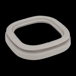 Bewaardoos HERIMIT 1L Glas/Sil. Greige