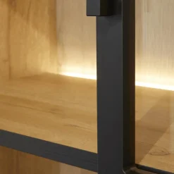 Bibliotheek WINSTON Zwart B240