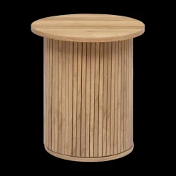 Bijzettafel Ø45 COLVAS Hout Naturel