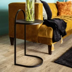 Bijzettafel BOY Ijzer/Zwart