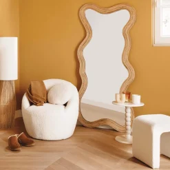 Bijzettafel BUTTON Rond Off White