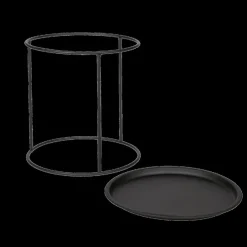 Bijzettafel FIG Ø40 Zwart