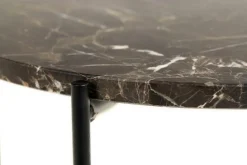 Bijzettafel FREJA Brown Emperador Marble