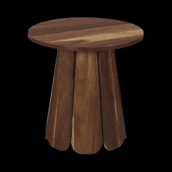 Bijzettafel SLITT Ø45 Bruin