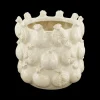 Bloempot POMGRANATE Ker. Wit