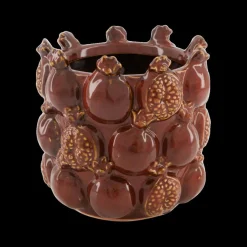 Bloempot POMGRANATE L Ker. Rood