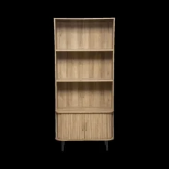 Boekenkast COLVAS Hout Naturel B80