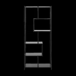 Boekenrek BOKSKAP Ash Black Assymetrisch B77