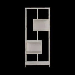 Boekenrek BOKSKAP Grijs Assym. B77