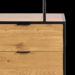 Boekenrek BOKSKAP Wild Assym. Oak B77