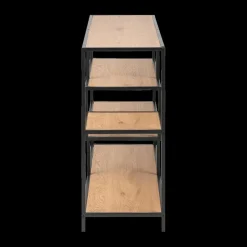 Boekenrek BOKSKAP Wild Oak Assymetrisch B114
