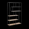 Boekenrek BOKSKAP Wild Oak Assymetrisch B114