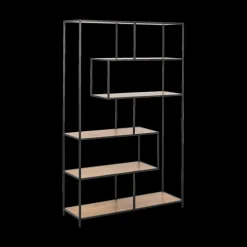 Boekenrek BOKSKAP Wild Oak Assymetrisch B114