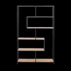 Boekenrek BOKSKAP Wild Oak Assymetrisch B114