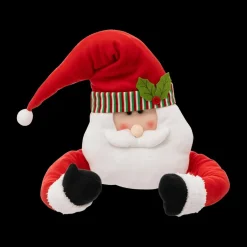 Boomdeco Kerstman SANTA Rood/Wit