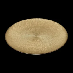 Bord XELIAS Rond Glas Goud XL