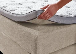 Boxspring BREMEN beige 180x200
