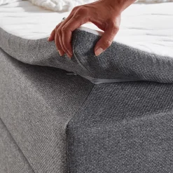 Boxspring KEULEN 160x200 Grijs