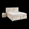 Boxspring LELYSTAD Chenille beige 180x200