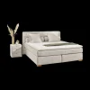 Boxspring TILBURG Ribfluweel 426/07 Beige 180x200