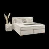 Boxspring TILBURG Ribfluweel 426/07 Beige 140x200
