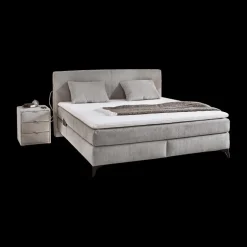 Boxspring WIJDEWEREN Grijs 180x200
