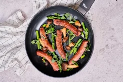 Braadpan FULL BLACK Ø24 Alu Zwart