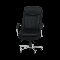 Bureaustoel ROAR met Arm PU Zwart/Chroom