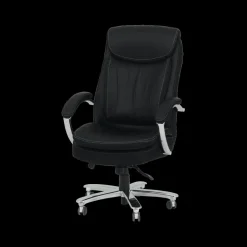 Bureaustoel ROAR met Arm PU Zwart/Chroom