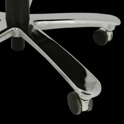 Bureaustoel ROAR met Arm PU Zwart/Chroom