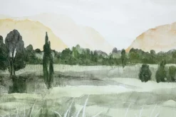 Canvas TOSCANE Wit/Groen