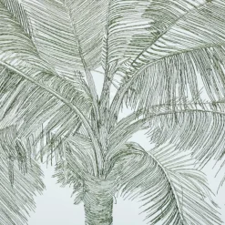 Canvas TYAMA Palmboom Groen