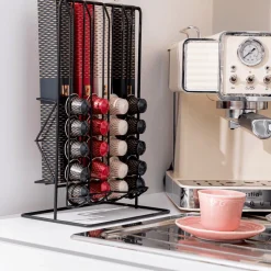 Capsulehouder SANJA Metaal Zwart