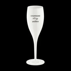 Champagneglas CHAMPAGNE IS ... 100ml Wit