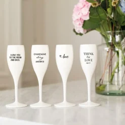 Champagneglas LOVE 2.0 100ml Wit