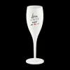 Champagneglas LOVE IS IN THE AIR 100ml Wit