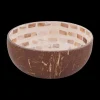 Cocosbowl NOYA Brown Mosaic Circle