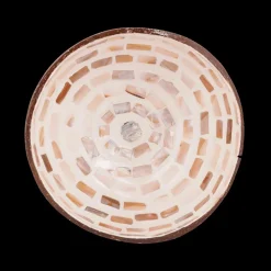 Cocosbowl NOYA Brown Mosaic Circle