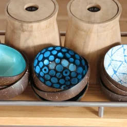 Cocosbowl NOYA Turquoise Pearl