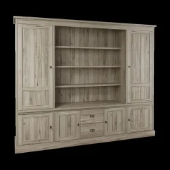 Combikast COTTON Kristal Eik Licht Bruin B259