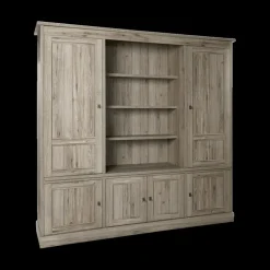 Combikast COTTON Kristal Eik Licht Bruin B215